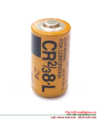 FUJI CR 2/3 8.L; Pin nuôi nguồn FUJI CR 2/3 8.L lithium 3.0v 2/3A 1800mAh _Xuất xứ Nhật